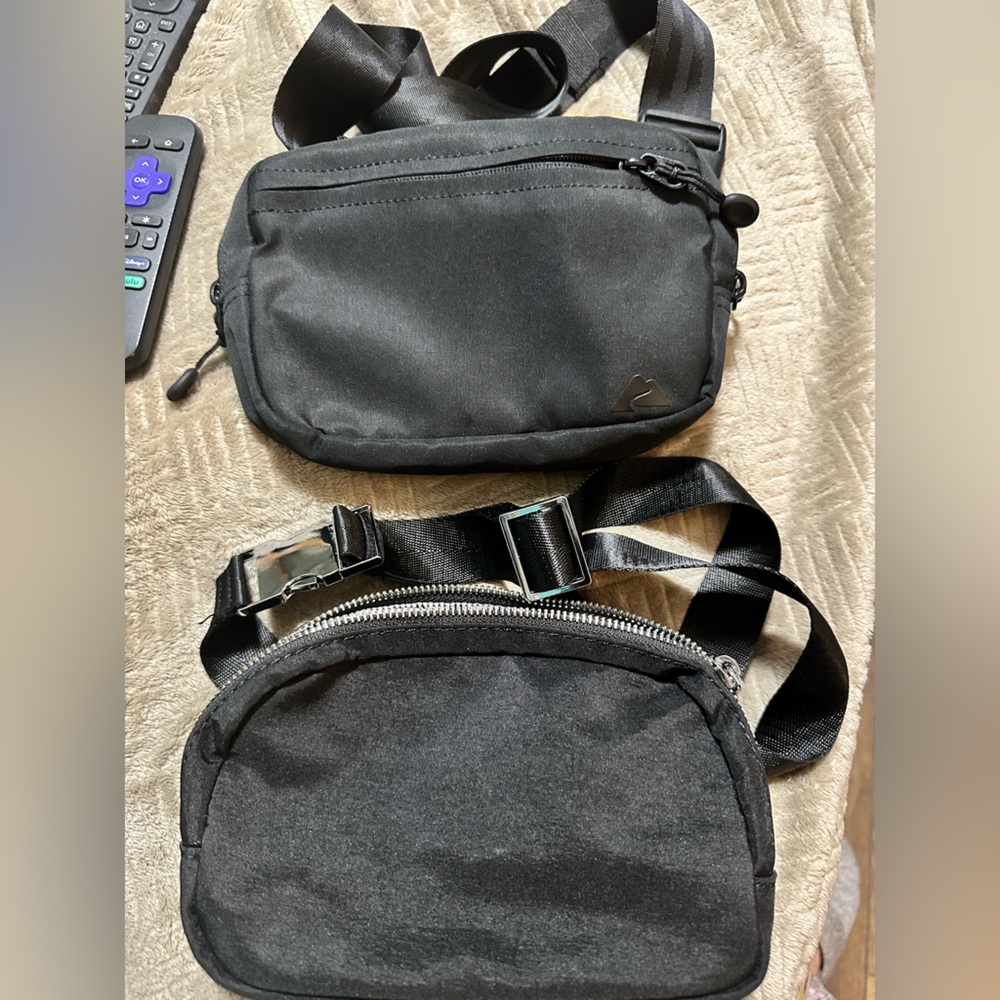 Two black cross body bags
Price for both $10